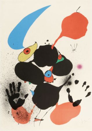 Litografia Miró - Godalla