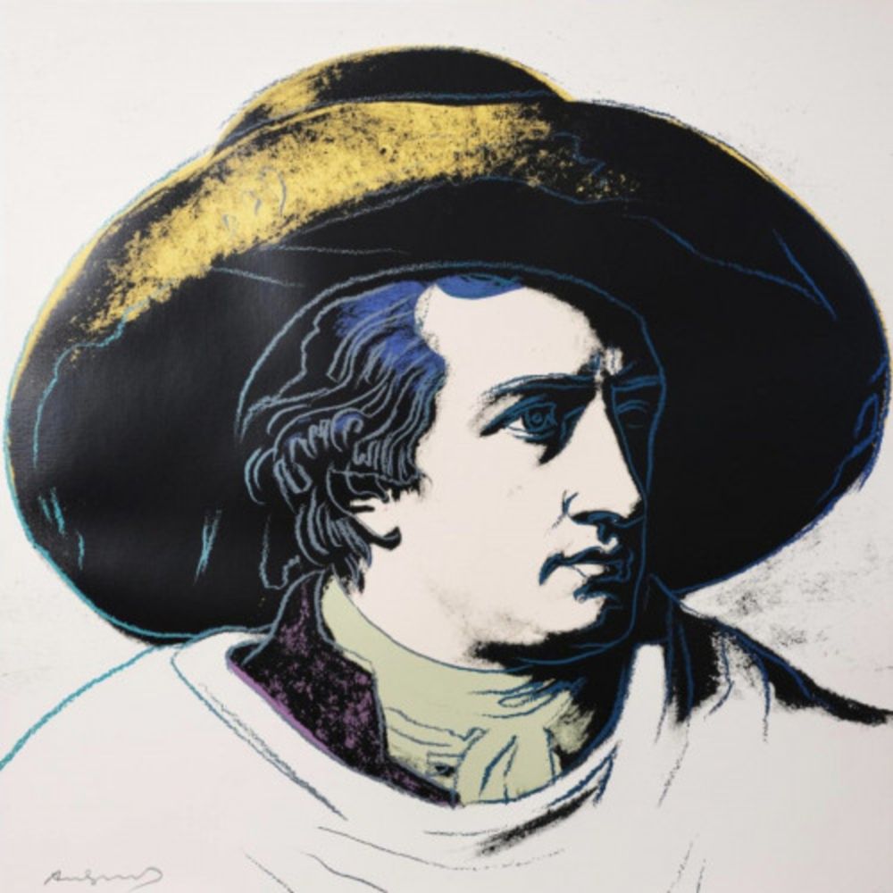 Serigrafia Warhol - Goethe