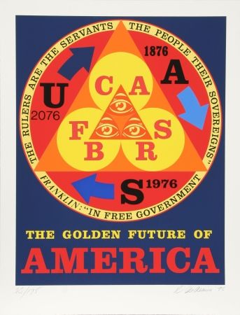 Serigrafia Indiana - Golden Future of America