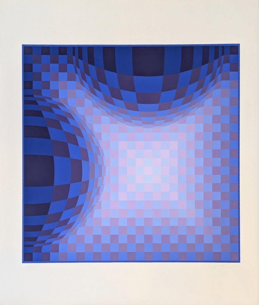 Multiplo Vasarely - Gordes OND DVA