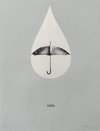 Serigrafia Brossa - Gota