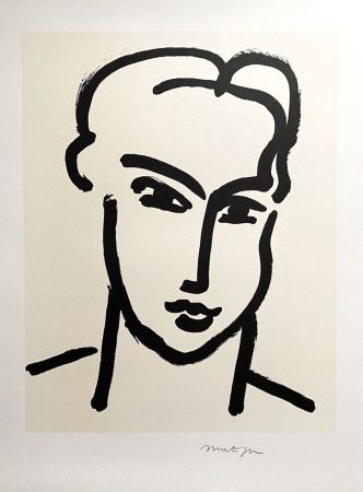Manifesti Matisse (After) - Grande Tête De Katia