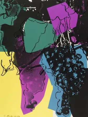 Serigrafia Warhol - Grapes #195