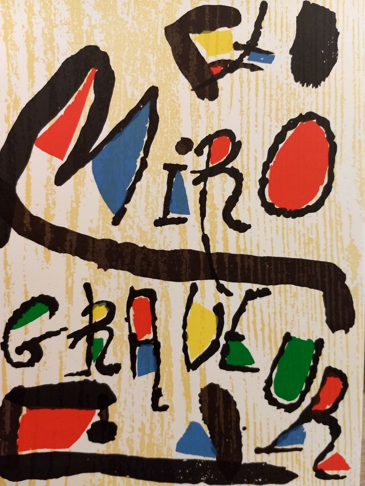 Libro Illustrato Miró - Graveur 1