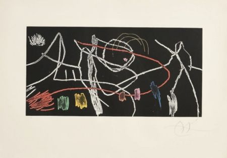Acquaforte E Acquatinta Miró - Gravures Pour Une Exposition