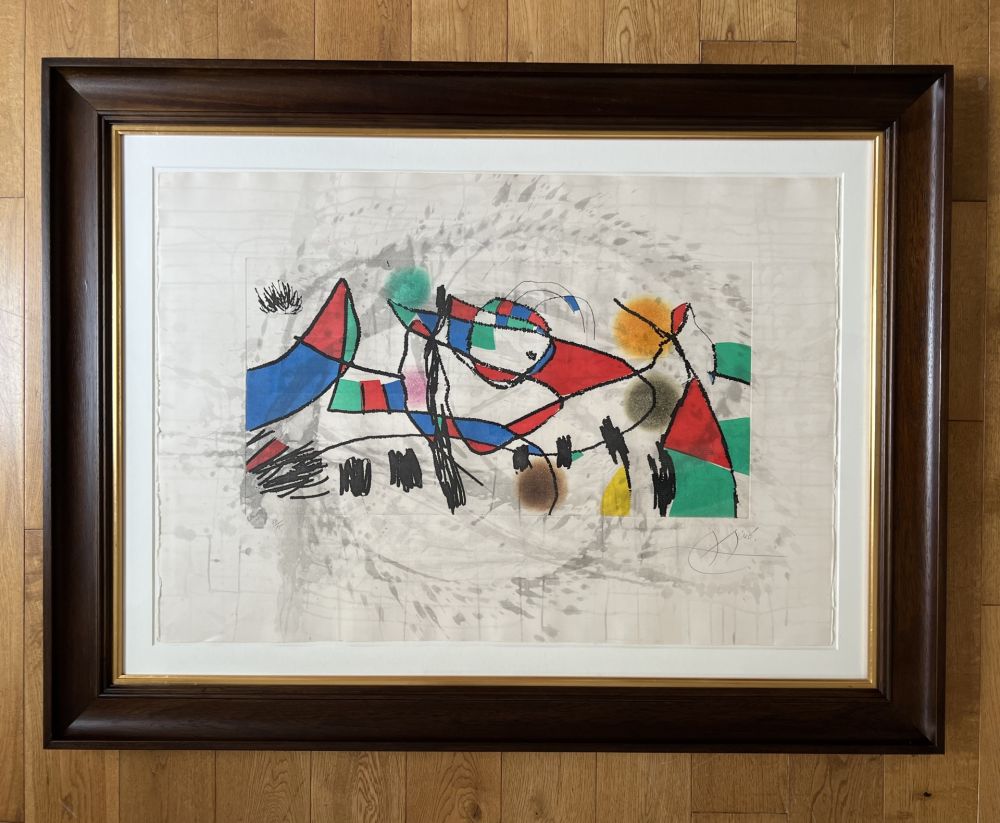 Acquaforte E Acquatinta Miró - Gravures pour une Exposition (Plate 1)