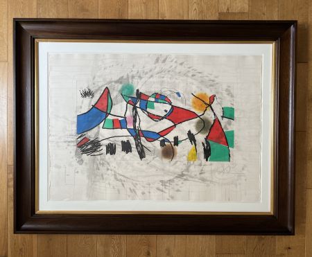 Acquaforte E Acquatinta Miró - Gravures pour une Exposition (Plate 1)