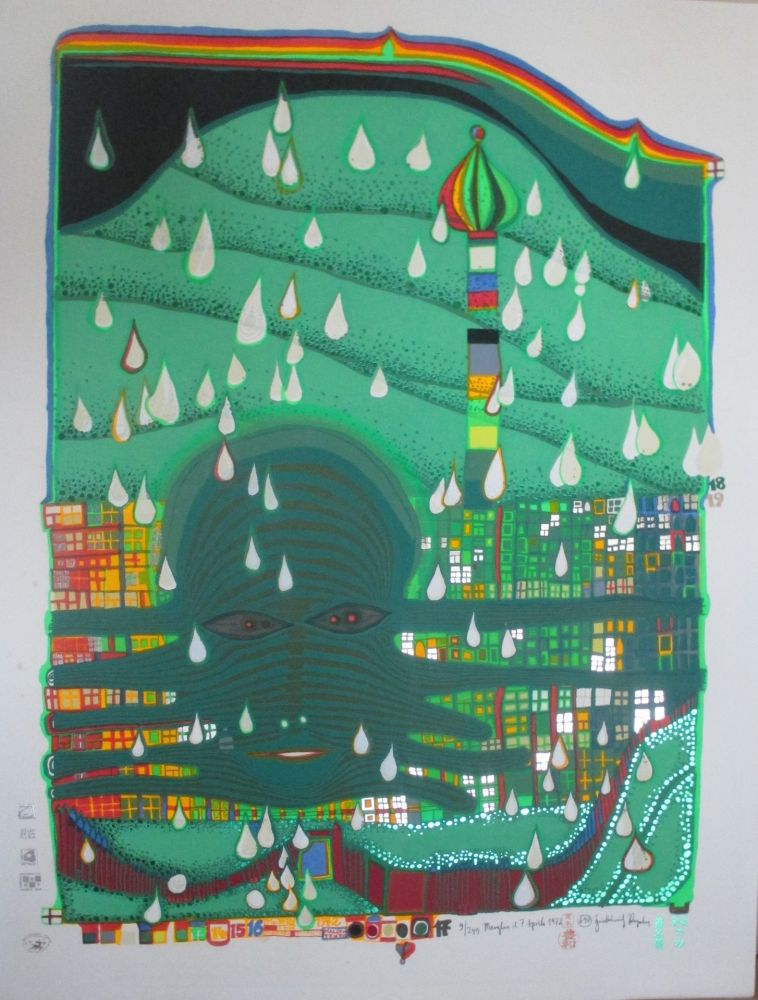 Serigrafia Hundertwasser - Green Power