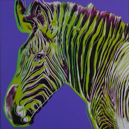 Serigrafia Warhol - Grevy’s zebra
