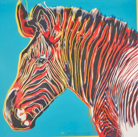 Serigrafia Warhol - Grevys Zebra (FS II.300)