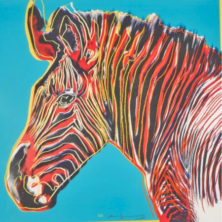 Serigrafia Warhol - Grevys Zebra (FS II.300)