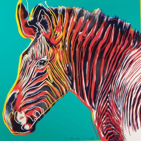 Serigrafia Warhol - Grevys Zebra (FS II.300)