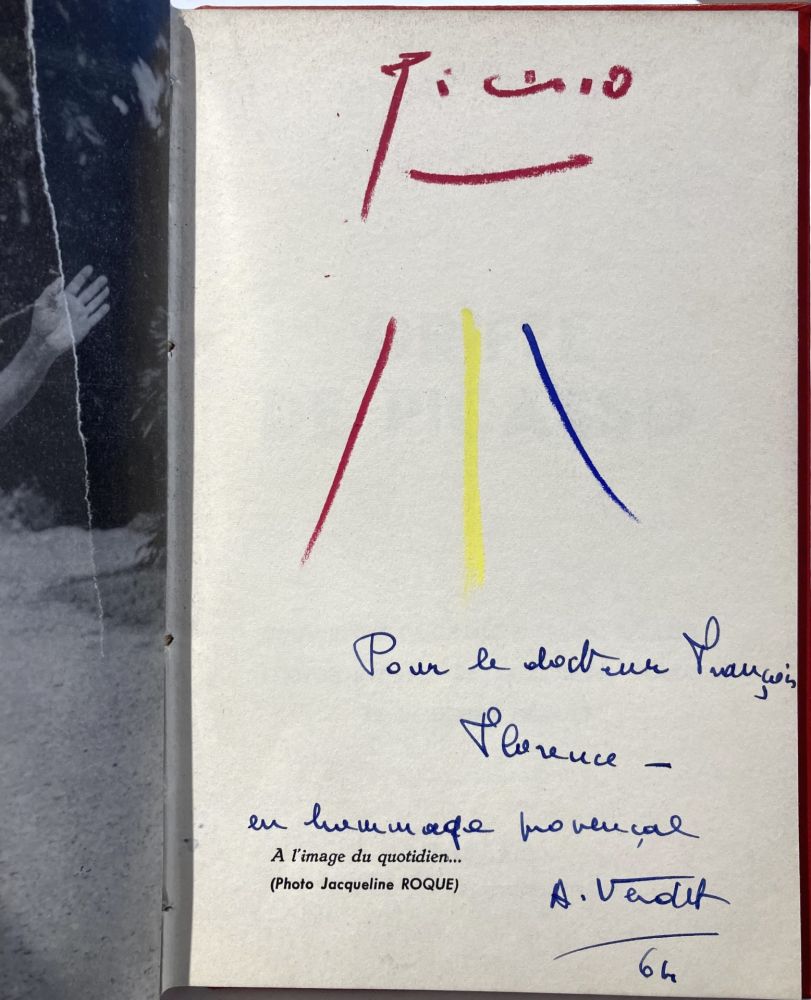 Libro Illustrato Picasso - Griffe de Picasso. Editions Parler, 1958.