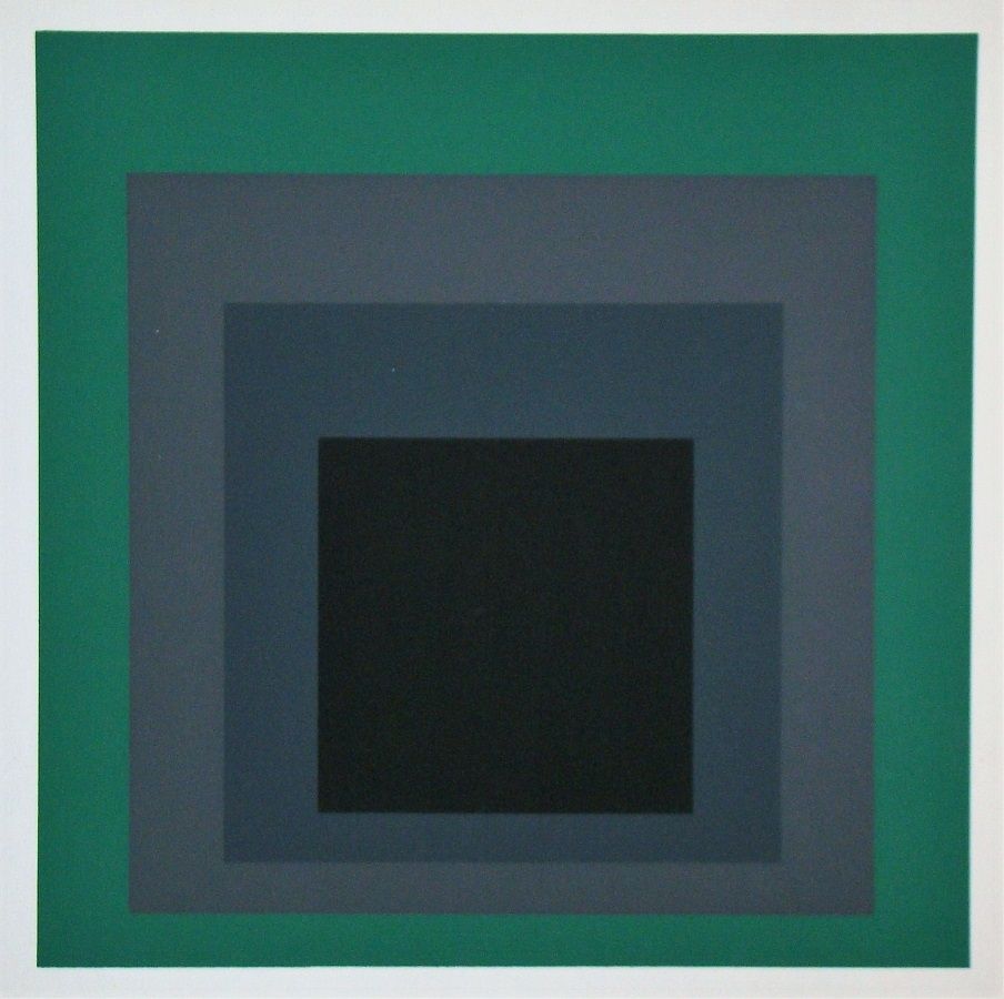 Serigrafia Albers - Grisaille and Patina, 1965