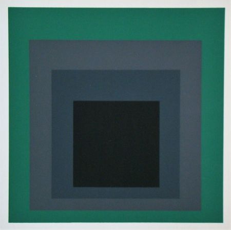 Serigrafia Albers - Grisaille and Patina, 1965