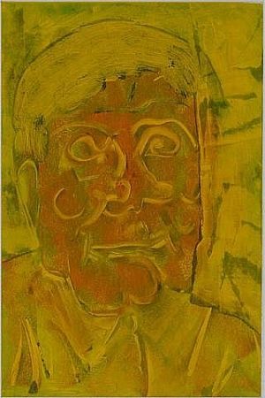 Monotipo Secunda - Hans Burkhardt in Yellow