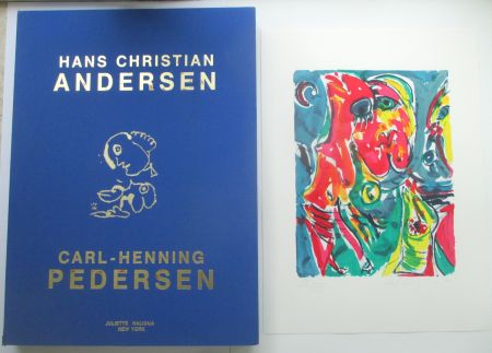Litografia Pedersen - Hans Christian Andersen  Fairytales. 24 signed lithographs