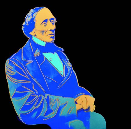 Serigrafia Warhol - Hans Christian Andersen (FS II.398)