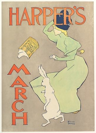 Litografia Penfield - Harper's March