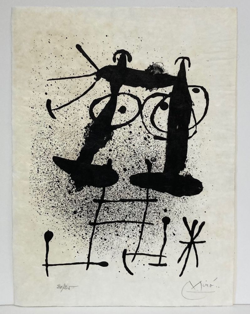 Litografia Miró - Haï-Ku