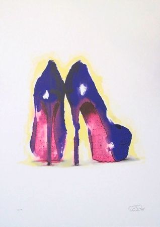 Serigrafia Tilt - Heels (Purple)