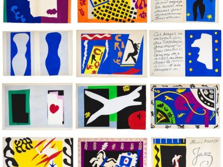 Libro Illustrato Matisse - Henri MATISSE, Jazz, New York 1983, Andee Brasilier