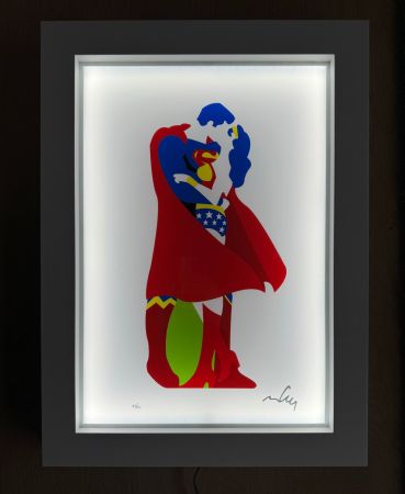 Serigrafia Lodola - Heroes in love (PVC)