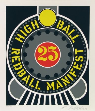 Serigrafia Indiana - High Ball Red Ball Manifest 25