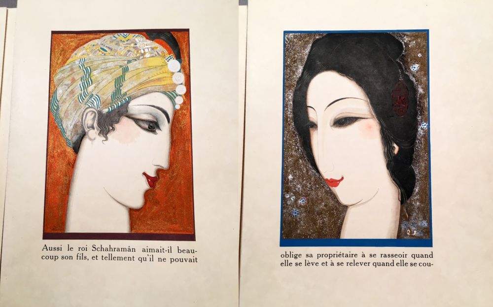 Libro Illustrato Schmied - HISTOIRE DE LA PRINCESSE BOUDOUR. Conte des mille et une nuits. (1926)