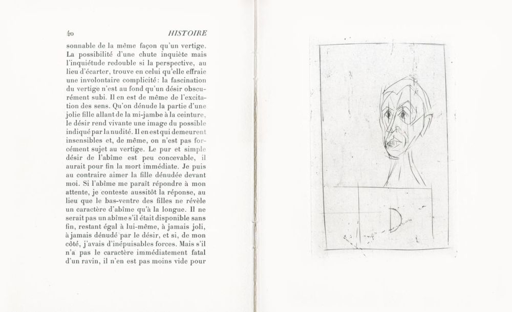Acquaforte Giacometti - Histoire de Rats