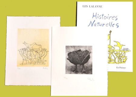 Libro Illustrato Lalanne - HISTOIRES NATURELLES, CHOUPATTE + En Puisaye