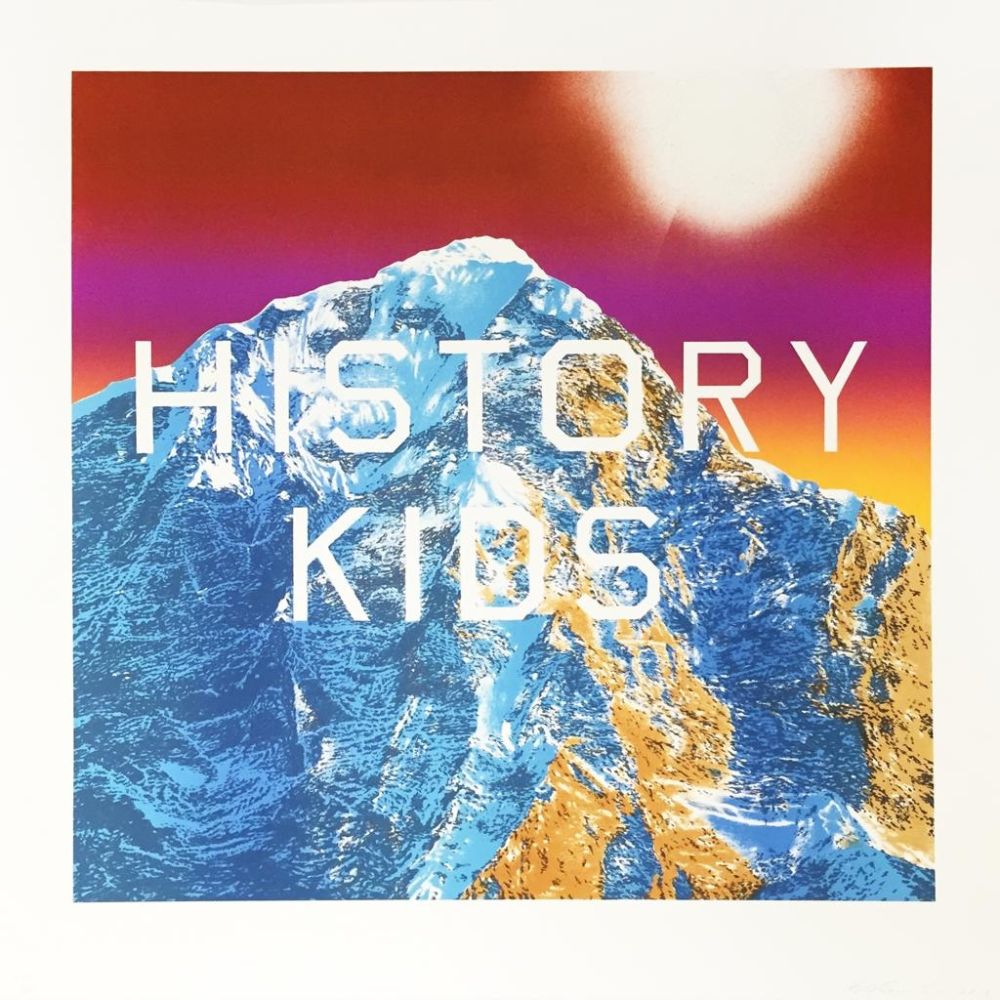 Litografia Ruscha - History Kids