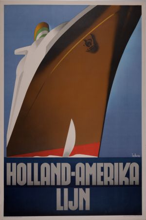 Manifesti Cassandre - Holland - Amerika Lijn, 1936