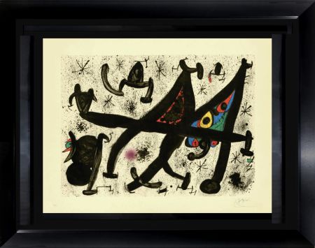 Litografia Miró - Homage to Joan Prats (full Colour)