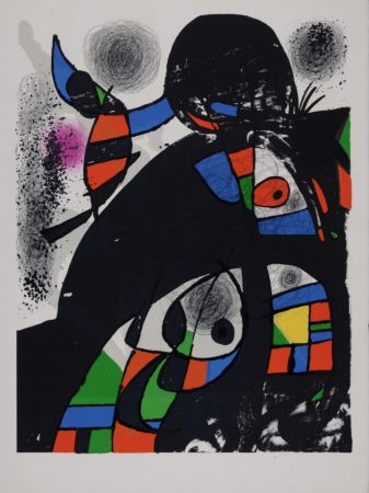 Litografia Miró - Homage to San Lazzaro, 1975