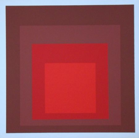 Serigrafia Albers - Homage to the Square - R-I d-5, 1969