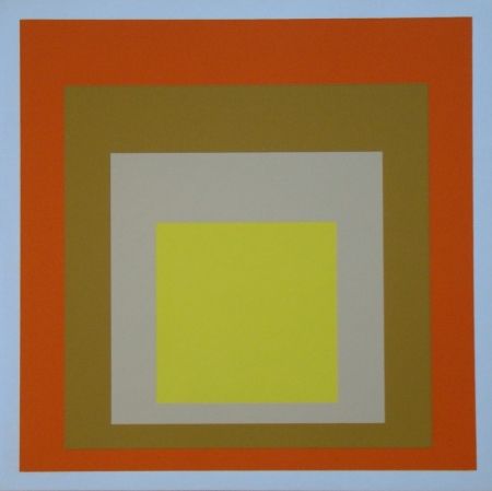 Serigrafia Albers - Homage to the Square - Yes Sir, 1955