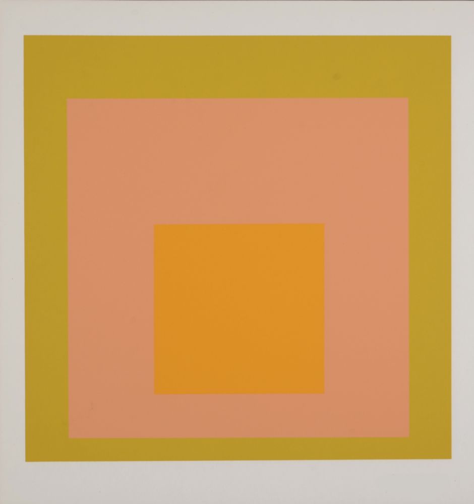 Serigrafia Albers - Homage to the Square (D), 1971