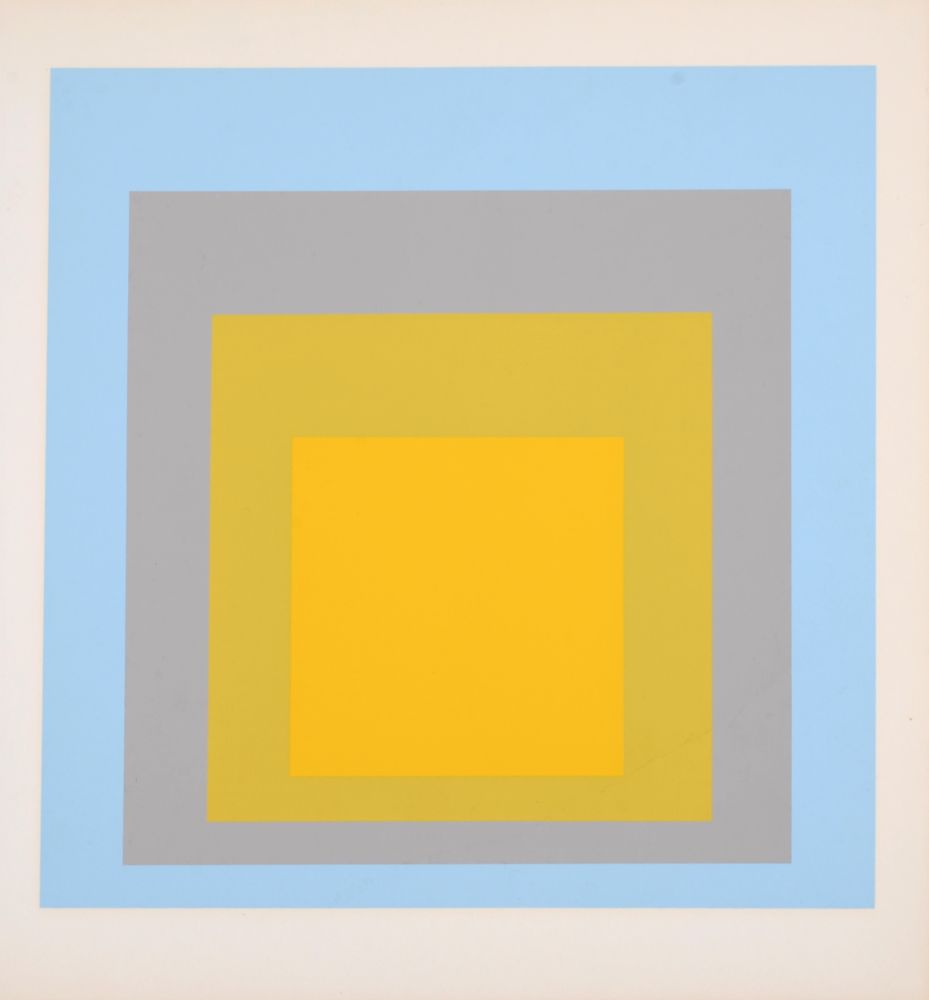 Serigrafia Albers - Homage To the Square (F), 1971