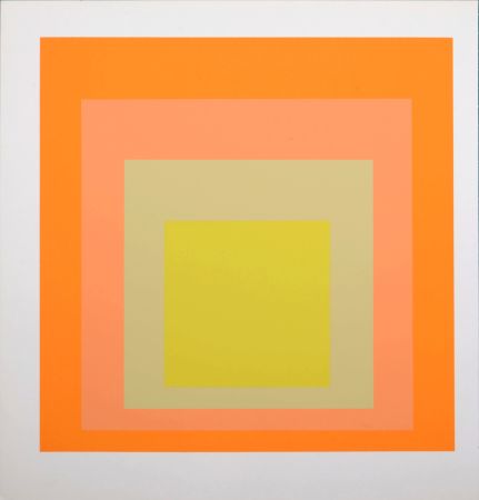 Serigrafia Albers - Homage To the Square (G), 1971