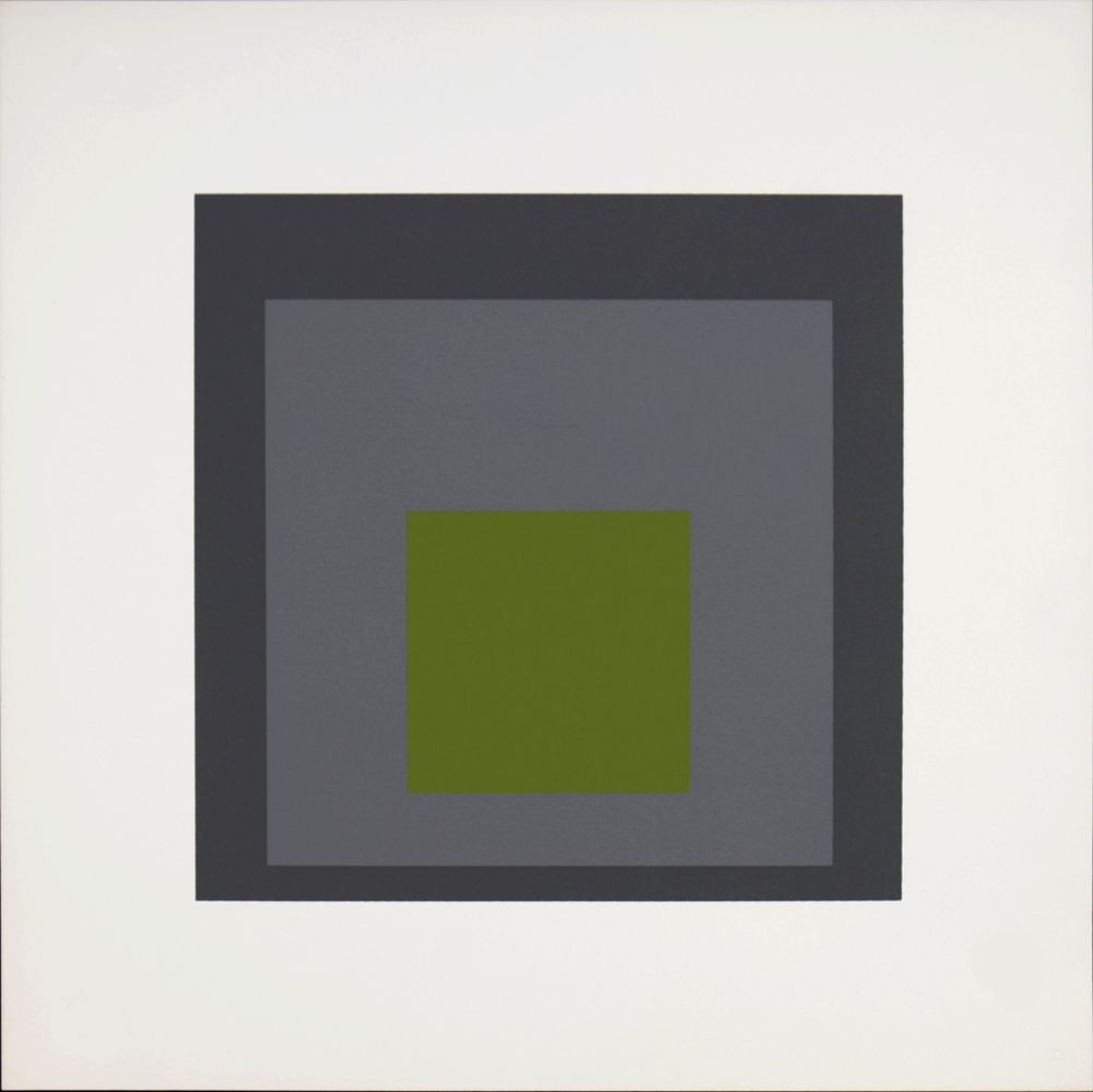 Serigrafia Albers - Homage to the Square: Ten Works by Josef Albers (#II), 1962