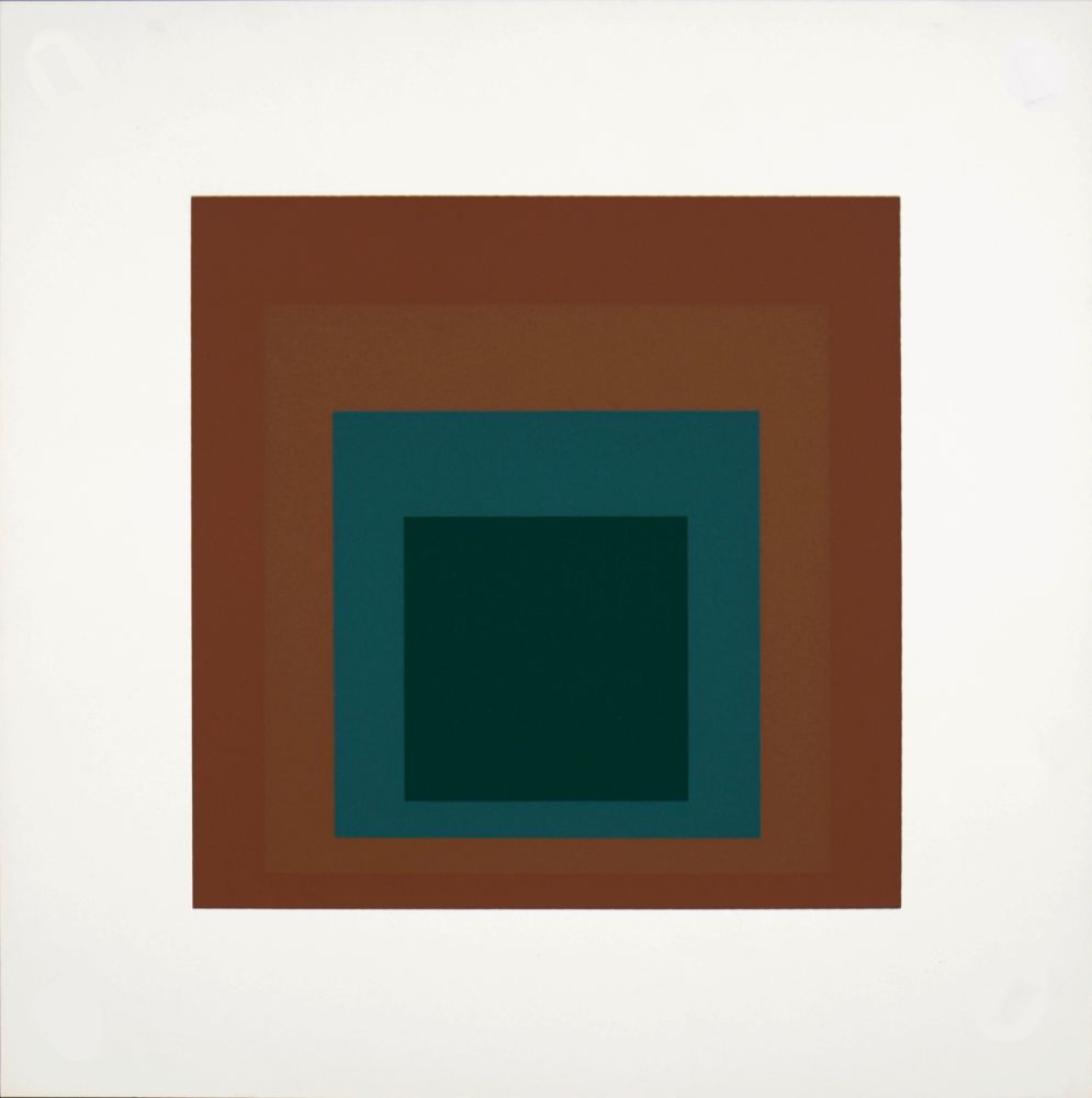 Serigrafia Albers - Homage to the Square: Ten Works by Josef Albers (#IX), 1962