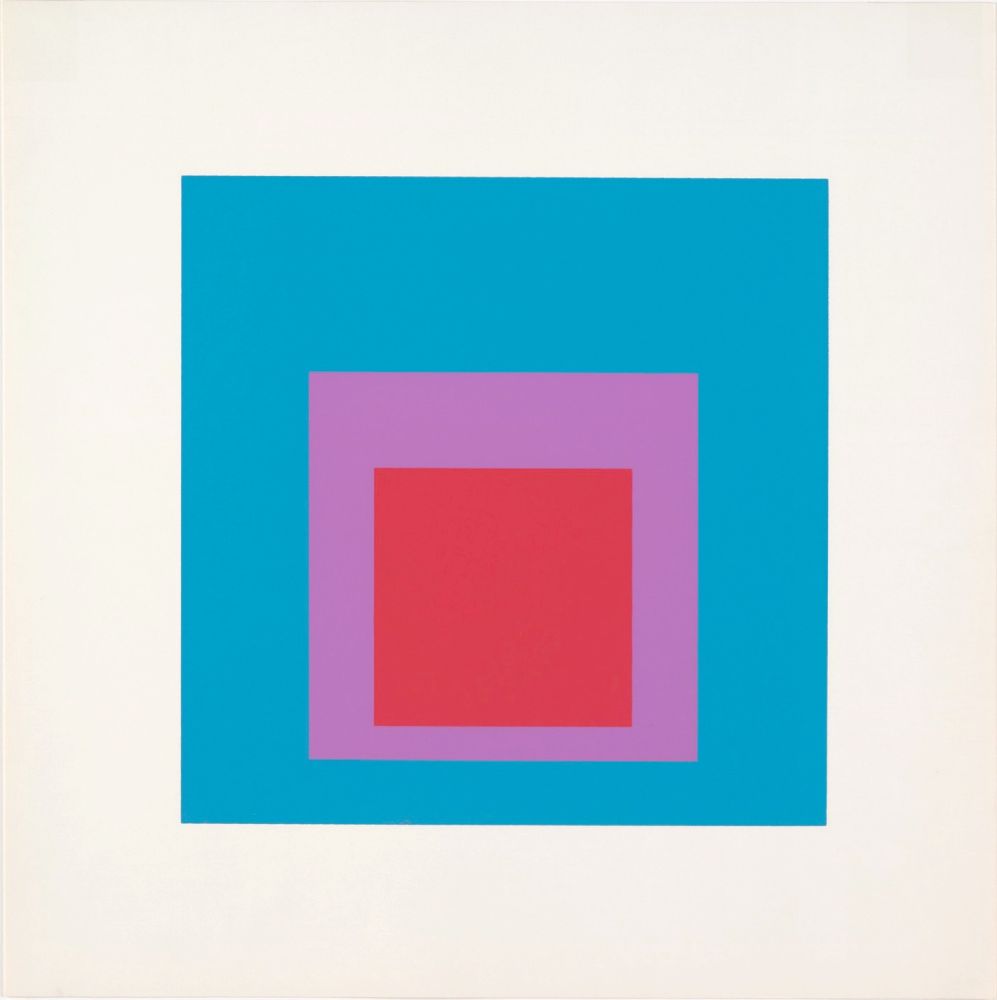 Serigrafia Albers -  Homage to the Square: Ten Works by Josef Albers (#VI), 1962