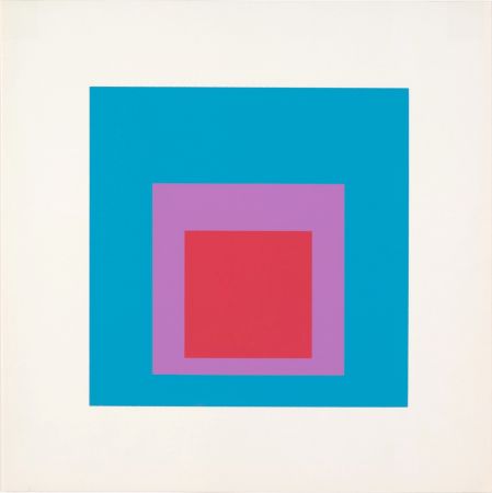 Serigrafia Albers -  Homage to the Square: Ten Works by Josef Albers (#VI), 1962