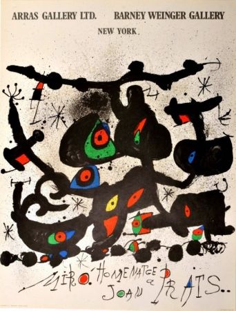 Manifesti Miró - Homenatge a Joan Prats Arras Gallery