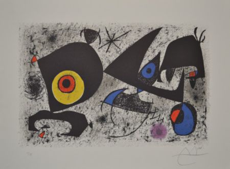 Litografia Miró - Hommage A Miro - M868