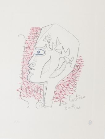 Litografia Cocteau - Hommage Jean Cocteau 17