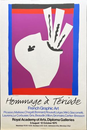 Manifesti Matisse (After) - HOMMAGE À TÉRIADE -L'Avaleur de sabres (de Jazz) 1975