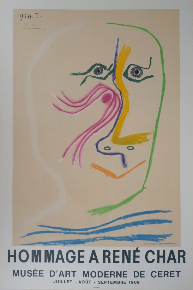 Libro Illustrato Picasso - Hommage à René Char
