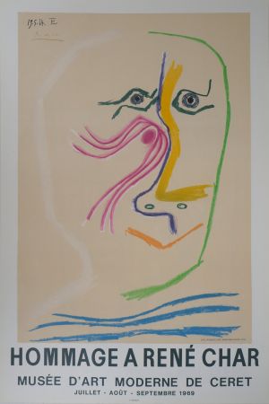 Libro Illustrato Picasso - Hommage à René Char